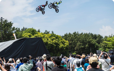 写真:バイクレース